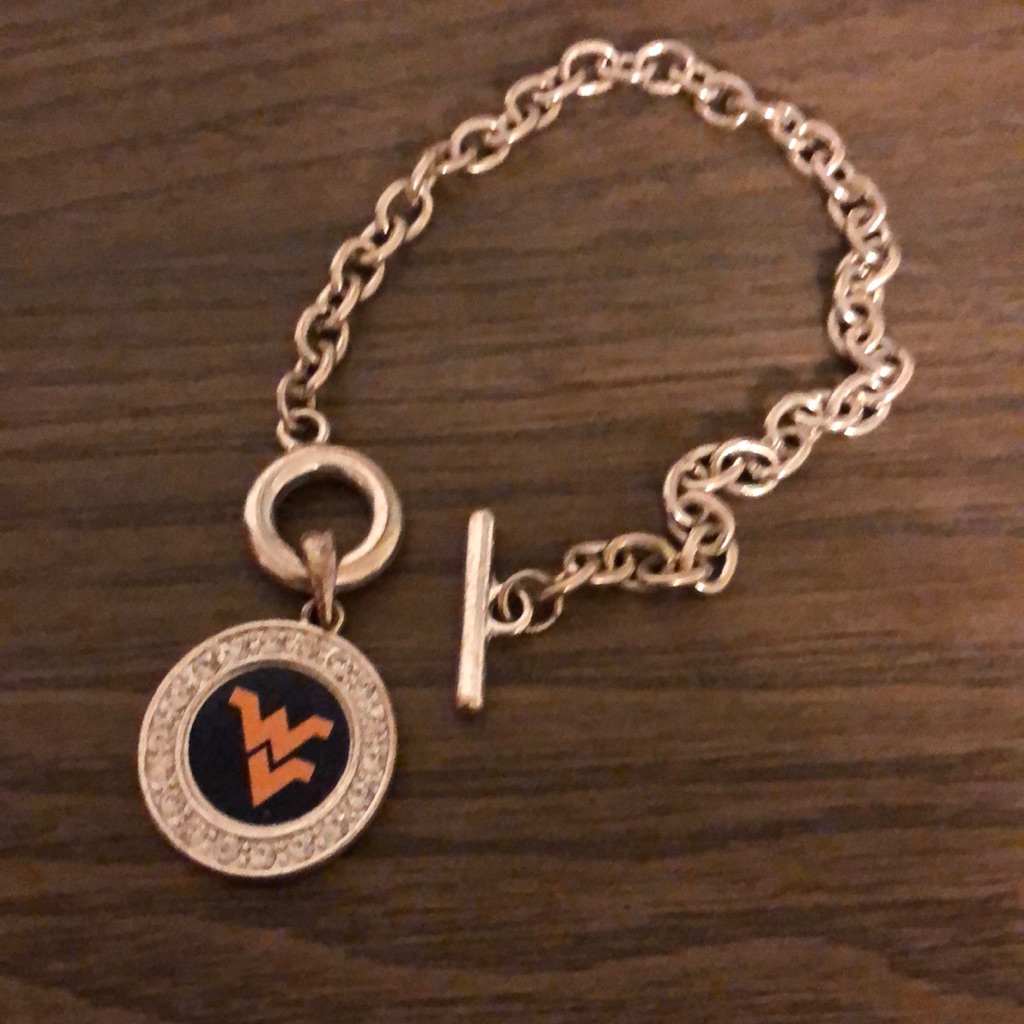 Wvu Toggle Bracelet
